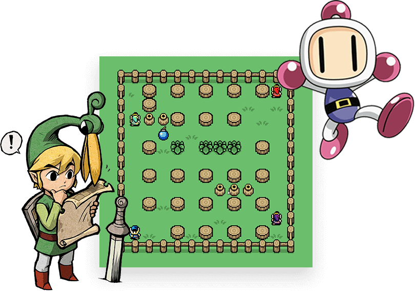 Bomberman style Zelda