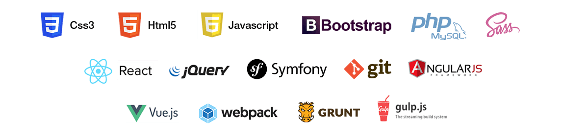 Ensemble des logos des langages informatiques